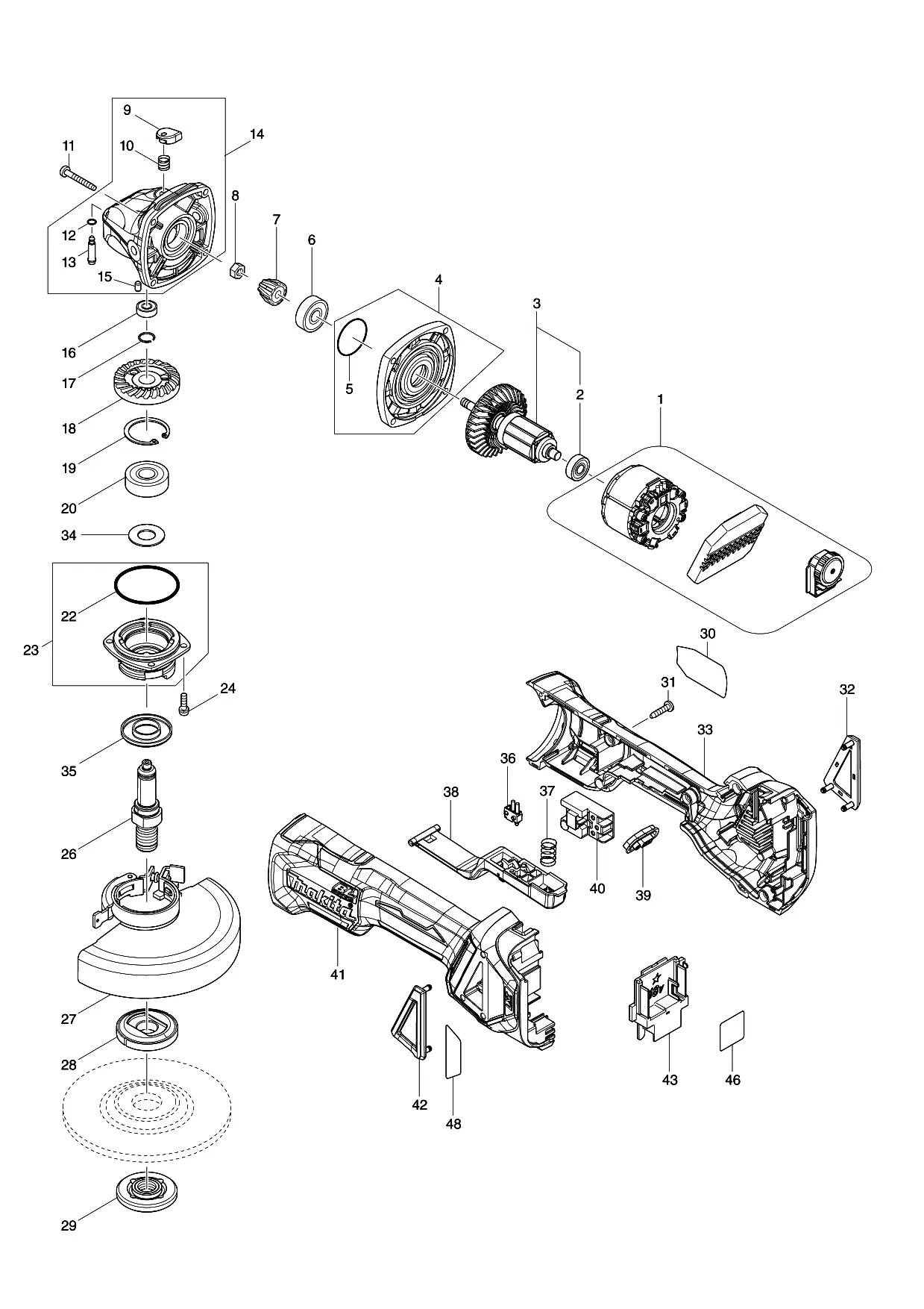 Схема DGA515 слайд 1
