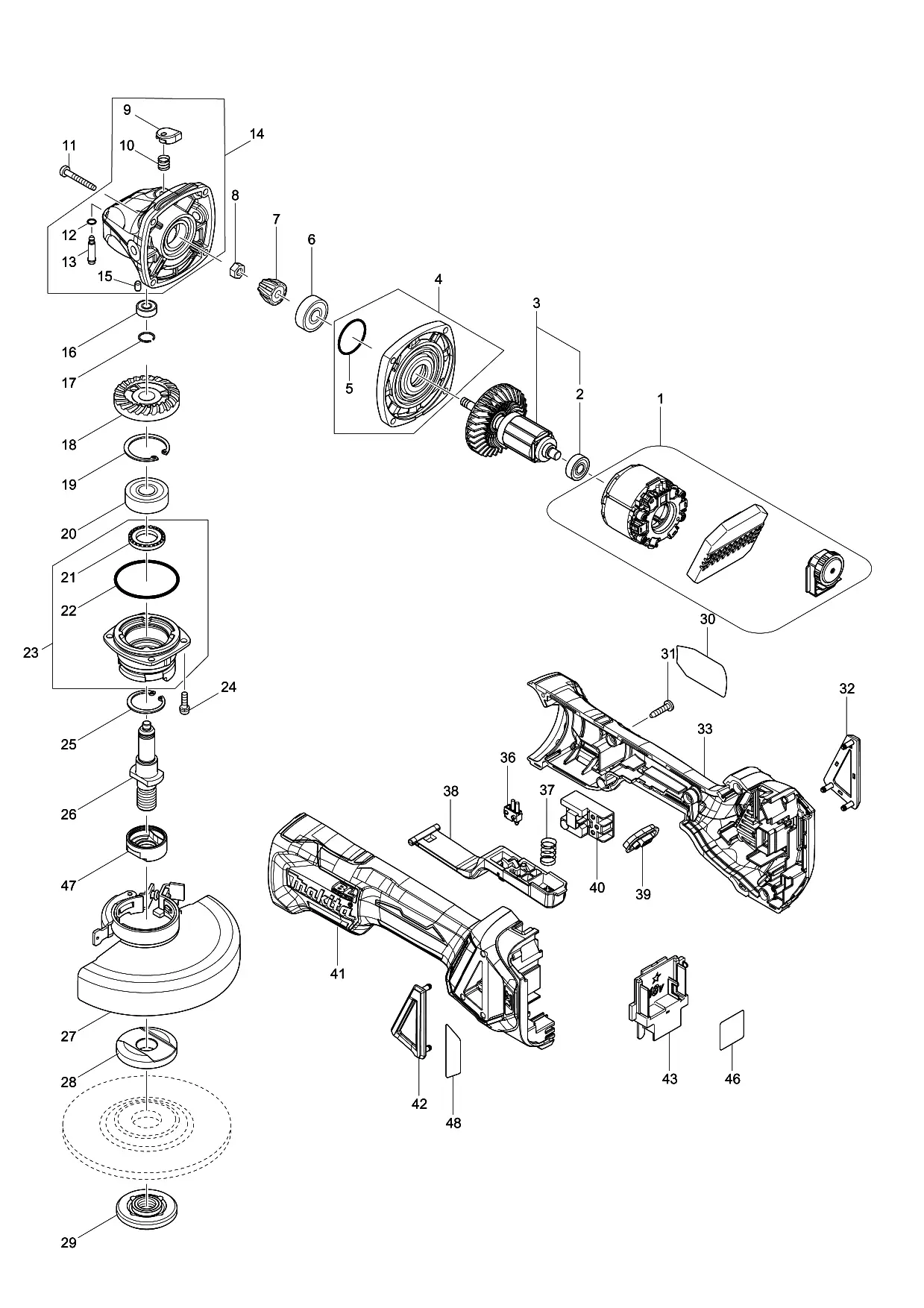 Схема DGA517 слайд 1