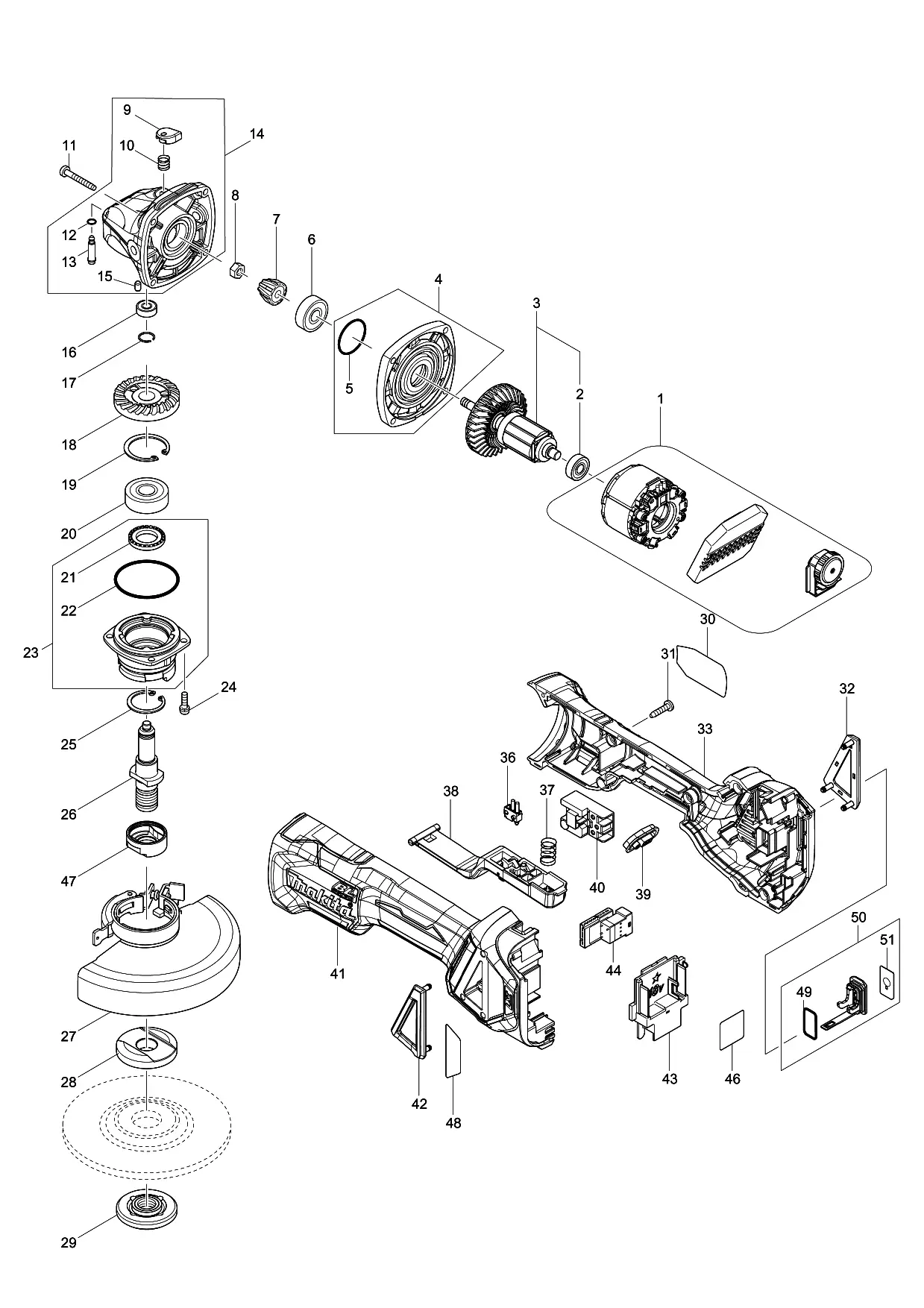 Схема DGA518 слайд 1