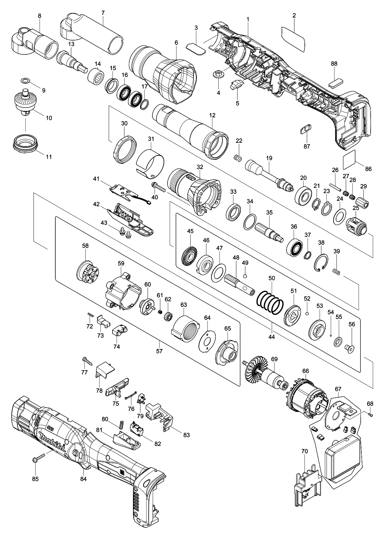 Схема DFL651F слайд 1