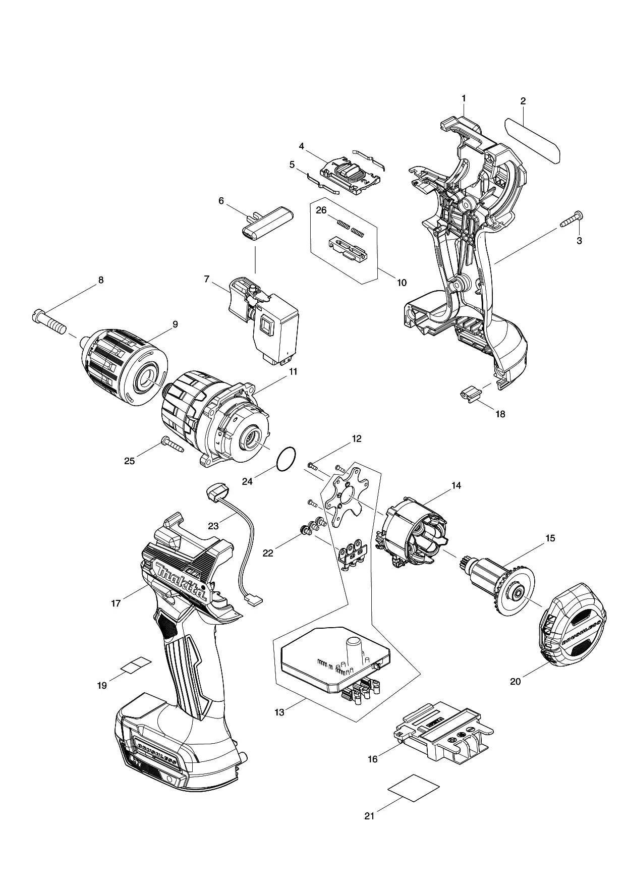 Схема DHP487 слайд 1